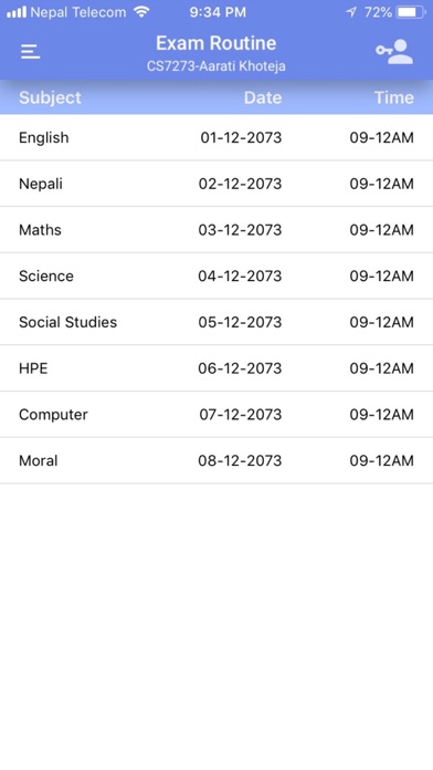 Modern Indian School, ktm screenshot 4