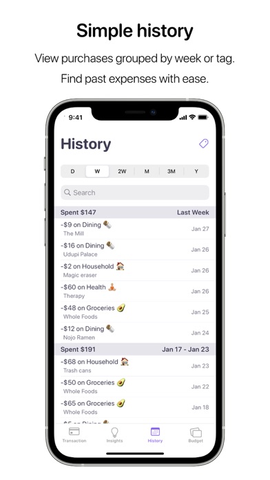 Nudget: Spending Tracker Nudget: Spending Tracker