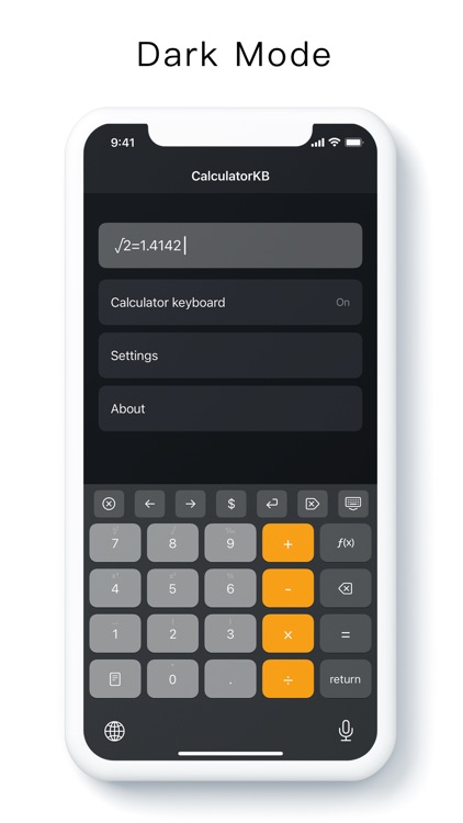 Calculator Keyboard - Faster screenshot-0