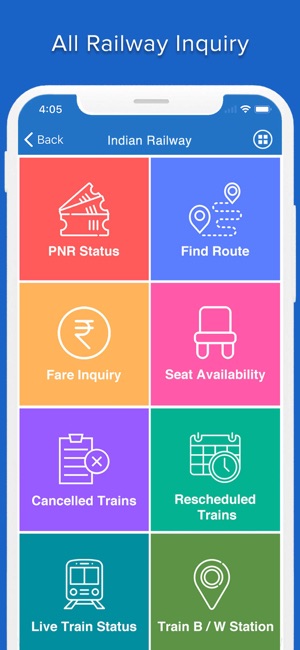 PNR Status - Train Time Table