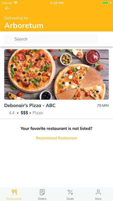 Debonairs Pizza Delivery screenshot 2