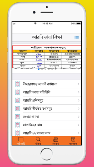 Learn Arabic From Bangla App(圖1)-速報App