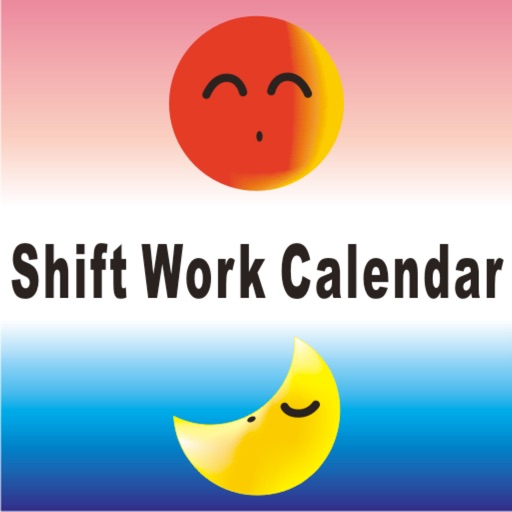 Shift worker's calendar icon