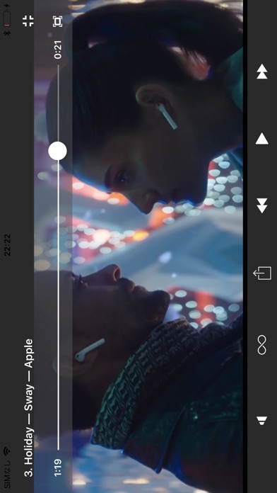 Streamy - 音楽動画プレイヤーのスクリーンショット2 Streamy - 音楽動画プレイヤーのスクリーンショット2