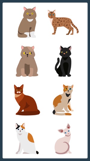 Purrrfect Meow Cat Sticker App(圖1)-速報App