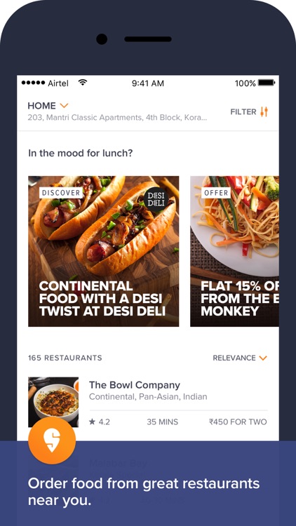 Swiggy Food Order & Delivery