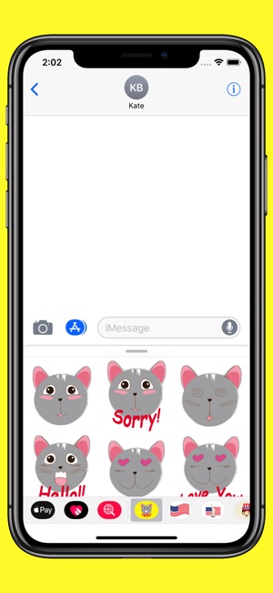 Grey Cat emojis - Smiley moji(圖3)-速報App