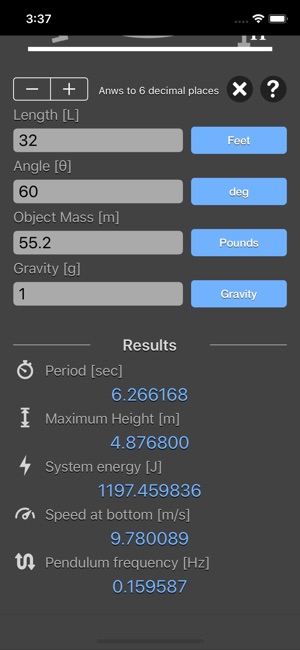 Simple Pendulum Calculator(圖5)-速報App