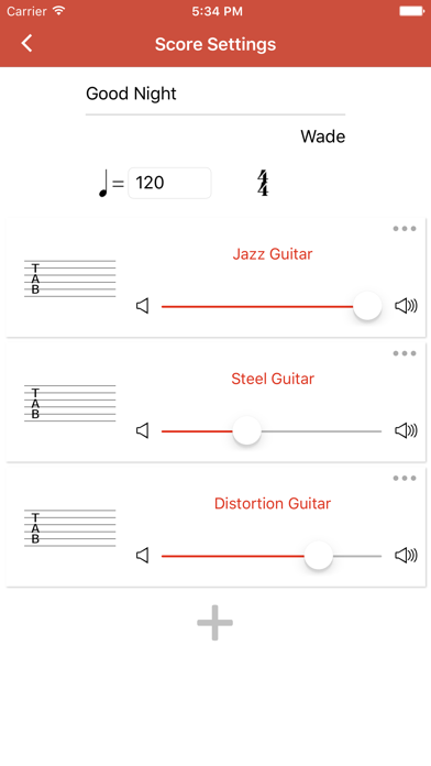 Guitar Notation Pro screenshot 4