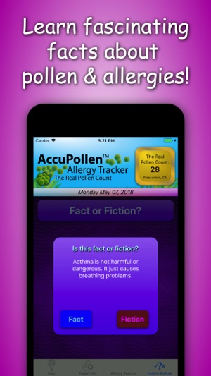 AccuPollen™ Allergy Tracker(圖3)-速報App