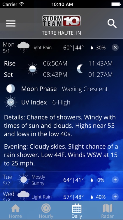 Storm Team 10 - WTHI Weather screenshot-3