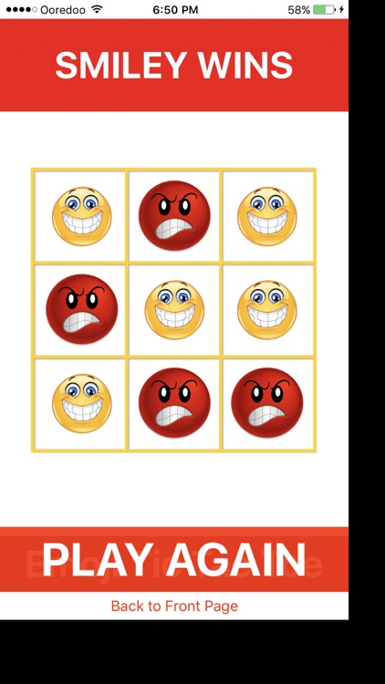 Emoji Tic Tac Toe Family Game