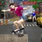 Icon Street Skateboard Girl