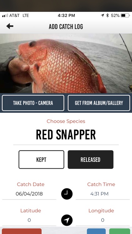 Gulf Red Snapper - CHARTER