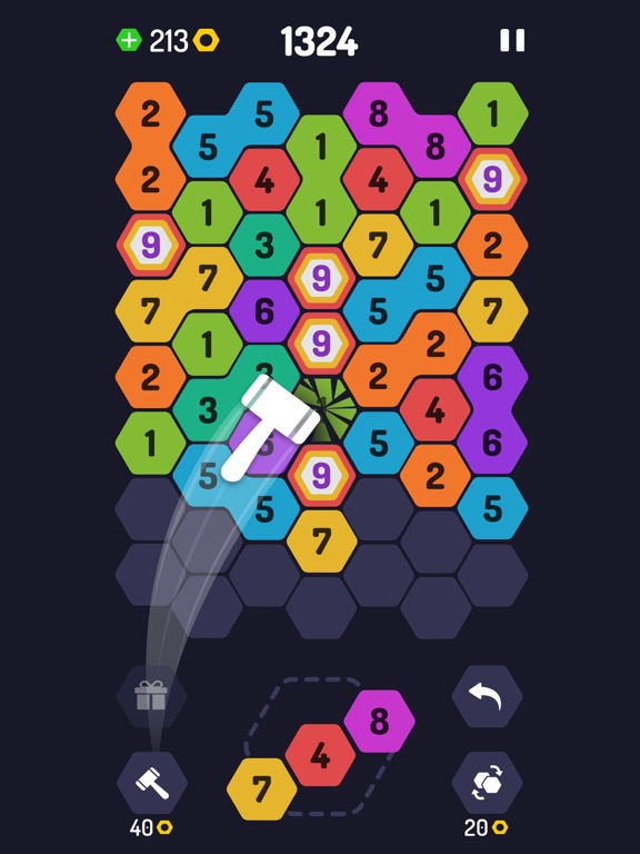 UP 9 - Hexa Puzzle! screenshot 9