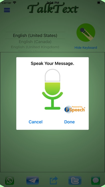 TalkText: Speech-to-Text screenshot-0