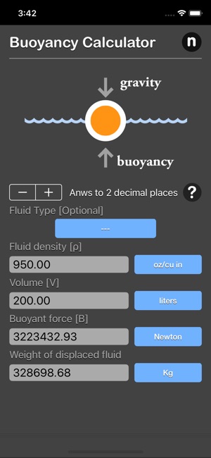 Buoyancy Calculator(圖5)-速報App