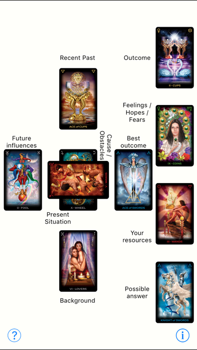 How to cancel & delete Tarot & Numerology from iphone & ipad 1