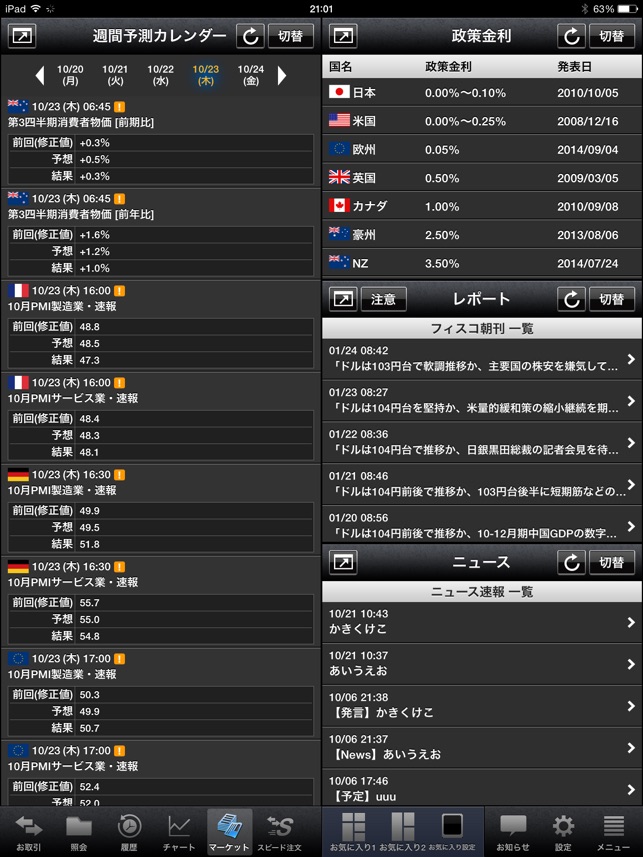 FX取引-外貨ネクストネオ for iPad(圖4)-速報App