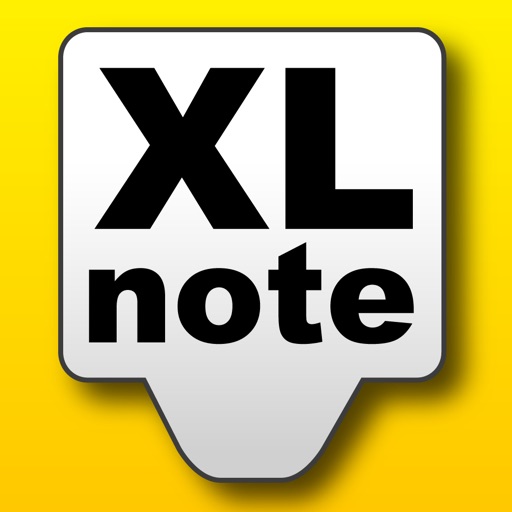 XL Notes iOS App