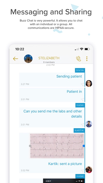 Buzz: Secure Medical Messenger screenshot-3
