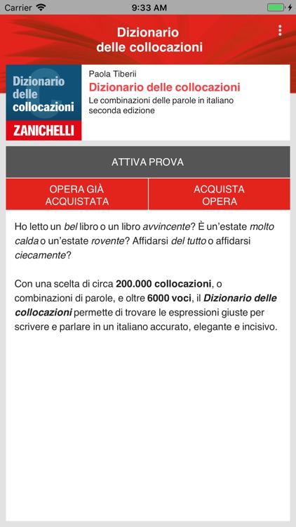 Zanichelli - Collocazioni