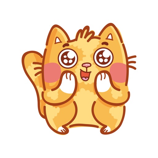 Cute Kittens Emoji Stickers
