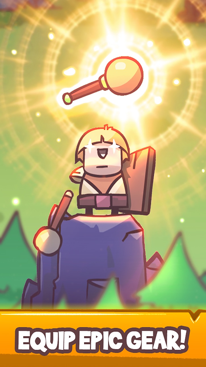 Idle Hero Defense Hack screenshot 4 - iOS game interface