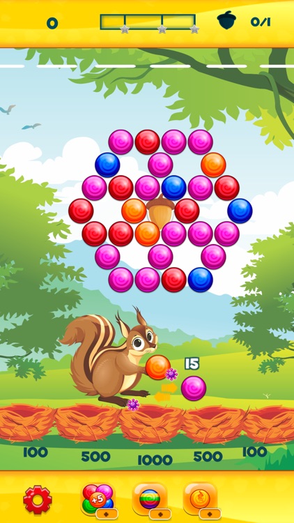 squirrel bubble shooter