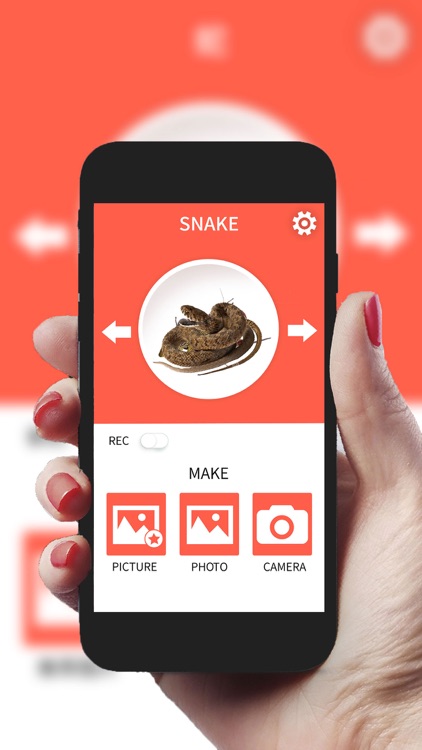 Snake on Screen - Prank Game screenshot-4