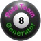 The Pool Team Generator app was designed for the purpose of generating the playing order of Pool Team Members Randomly, for Singles and Doubles Matches