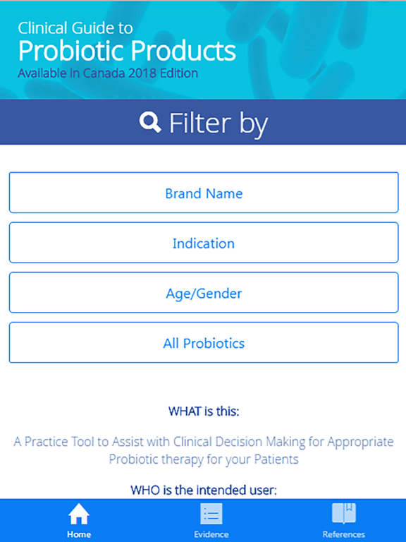 iPad Image of Probiotic Guide Canada