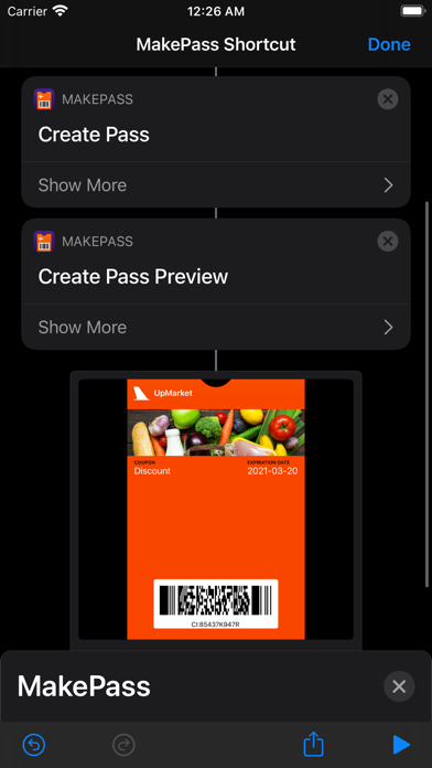 MakePass: Barcode to Wallet