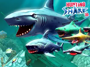 Captura de Pantalla 1 Caza de Tiburones IA: Pesca 3D iphone