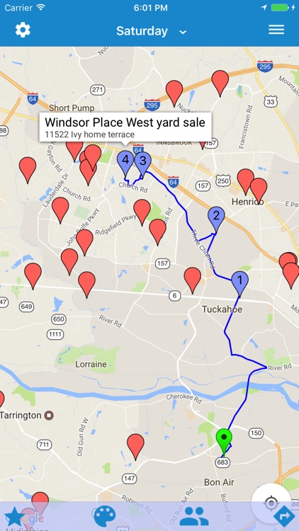 Yard Sale Treasure Map