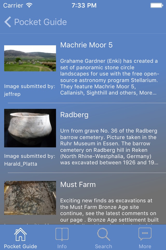 Pocket Guide Megaliths screenshot 4