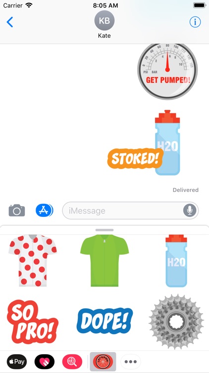 Let's Ride! Cyclist Stickers screenshot-4