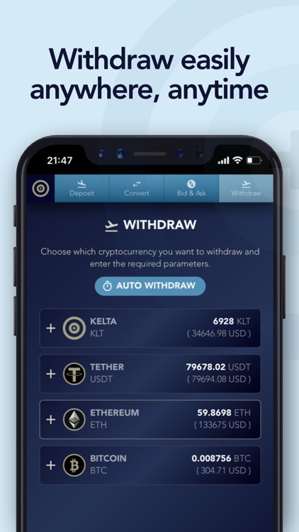 KELTA - Buy & Sell Bitcoin screenshot-4