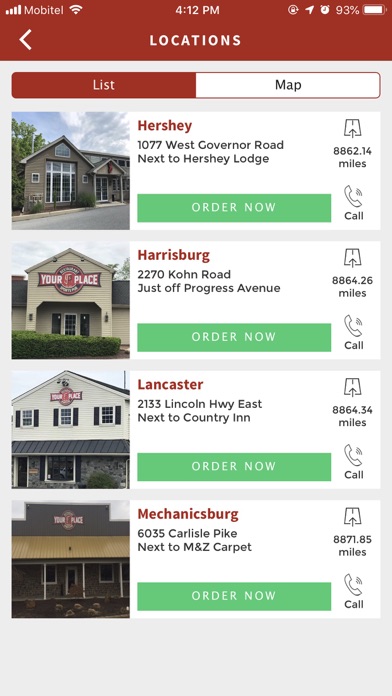 Your Place Restaurant screenshot 2