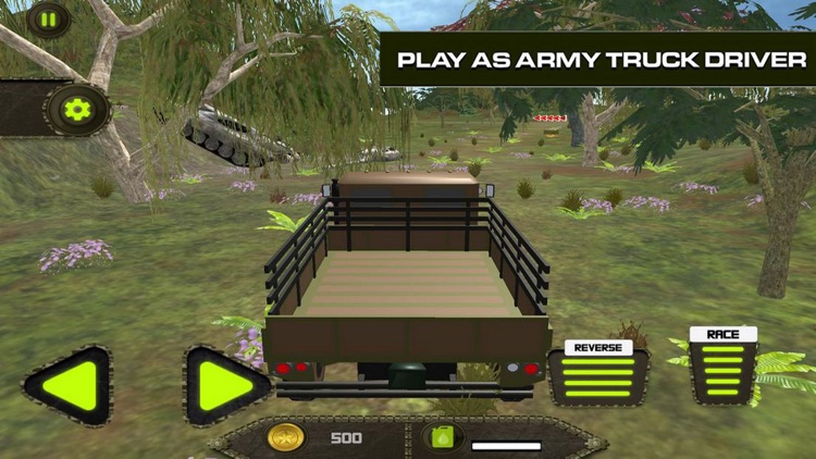 Army Cargo Truck Mission 3D