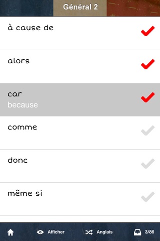 Vocabulaire Anglais - Cramit screenshot 4