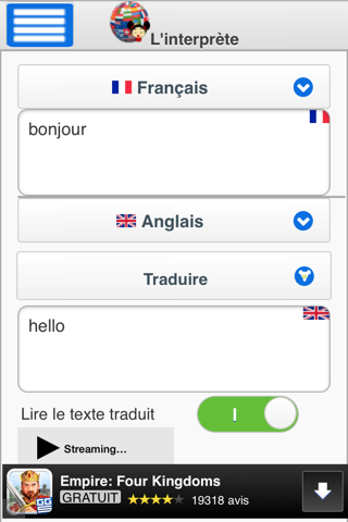 The Interpreter - translator screenshot 2