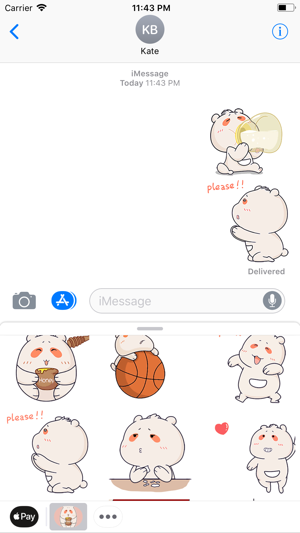 Silly Bear Animated Sticker(圖4)-速報App