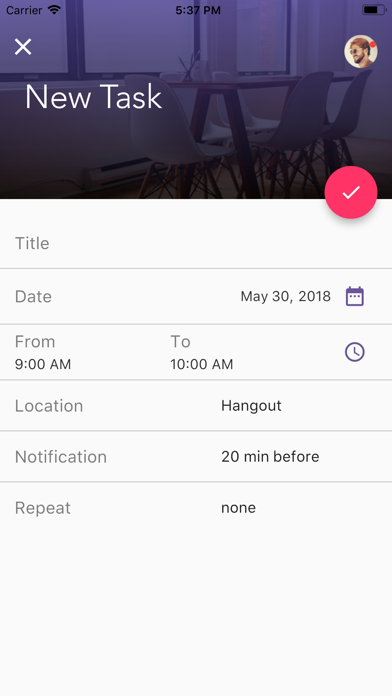 Flutter Task Listing App screenshot 3