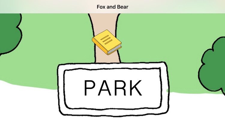 Fox and Bear in the Park