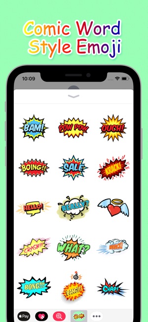 Comic Word Style Emoji(圖3)-速報App