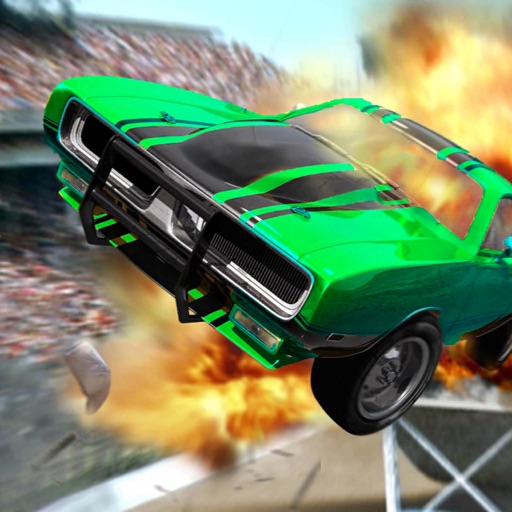 Mega Car Ramp Demolition Derby