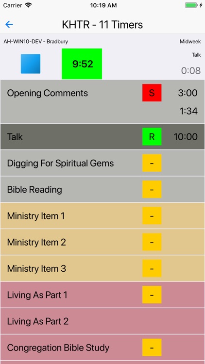 Kingdom Hall Timer - Remote screenshot-4