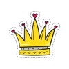 King's Crown Stickers