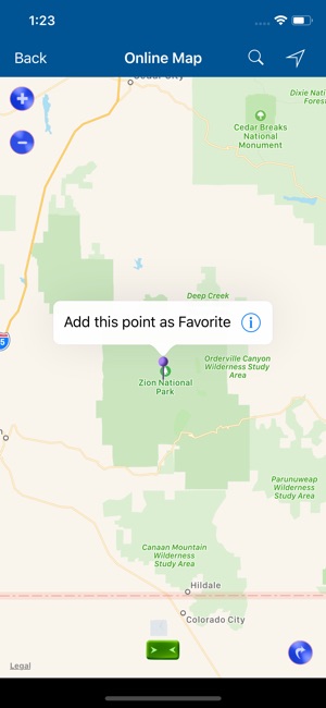 Zion National Park Map(圖4)-速報App